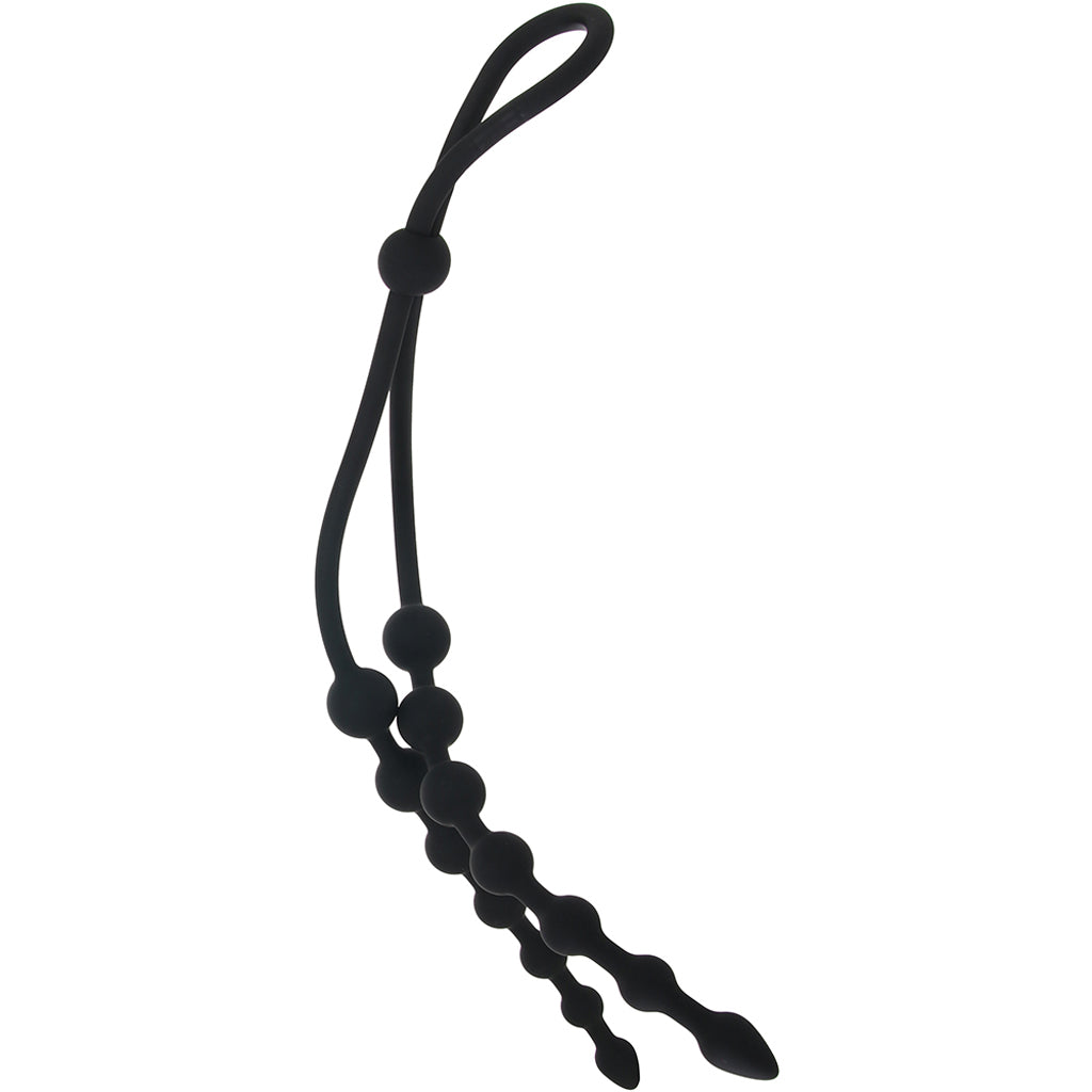Ass-Station Dual Silicone Anal Beads Anal Sex Toys > Anal Beads
