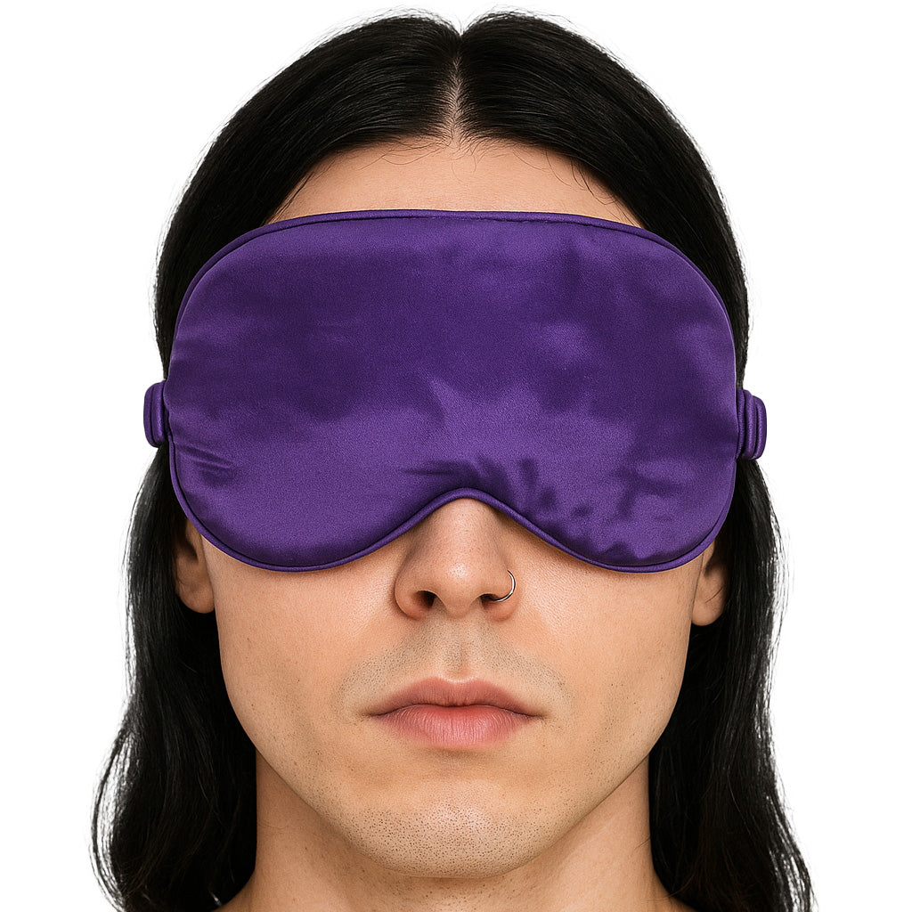 Ouch! Satin Blindfold in Purple Bondage and Fetish > Pleasure Masks and Dress Up Play