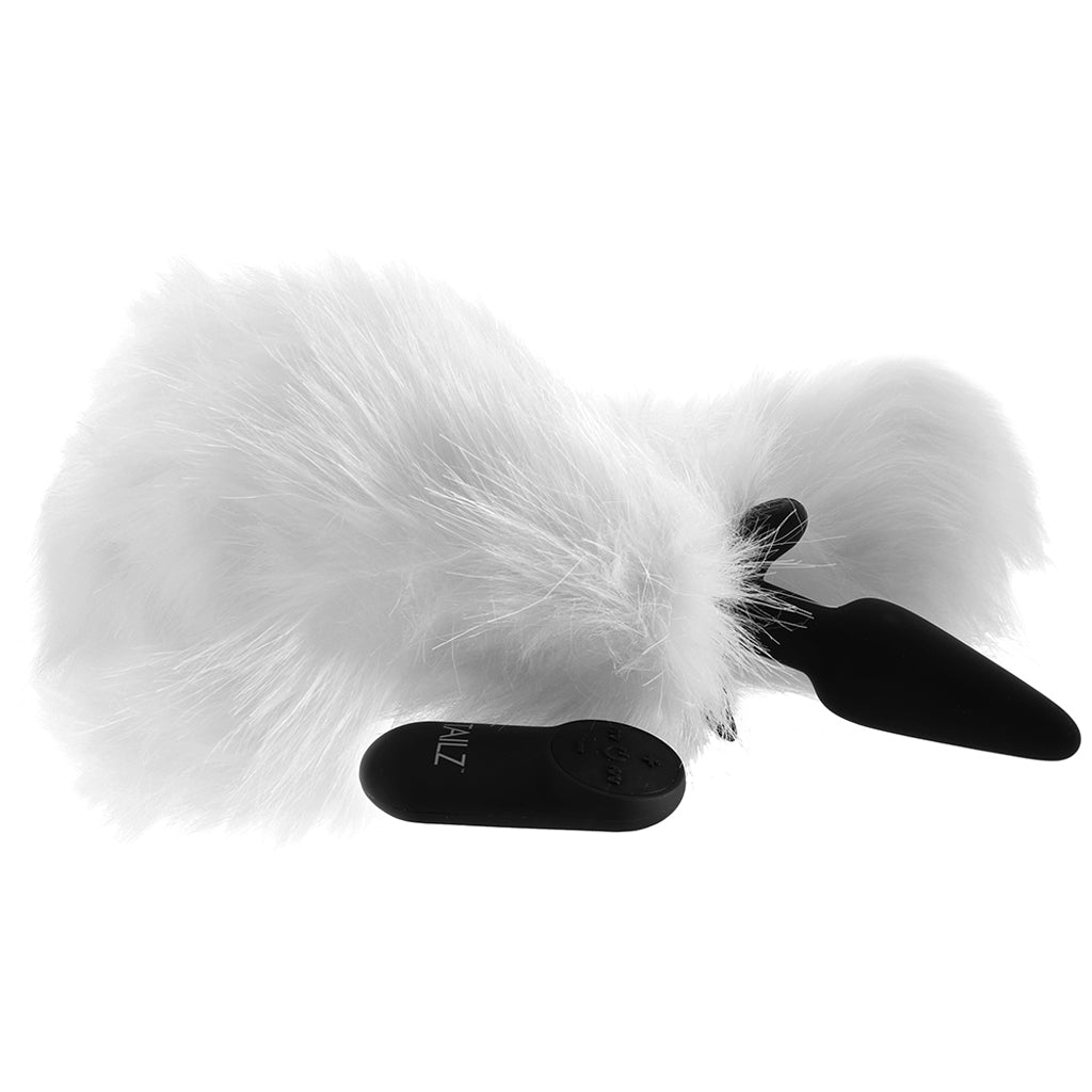 Tailz White Fox Remote Vibrating Anal Plug Anal Sex Toys > Butt Plugs