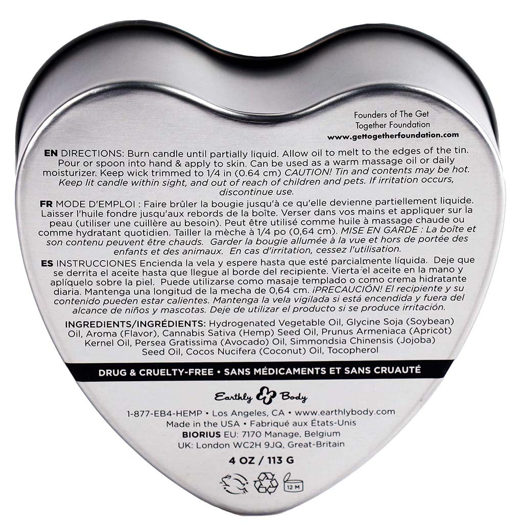 Threesome Edible Massage Candle Gift Set in Fruit Mix Sensual Love > Massage