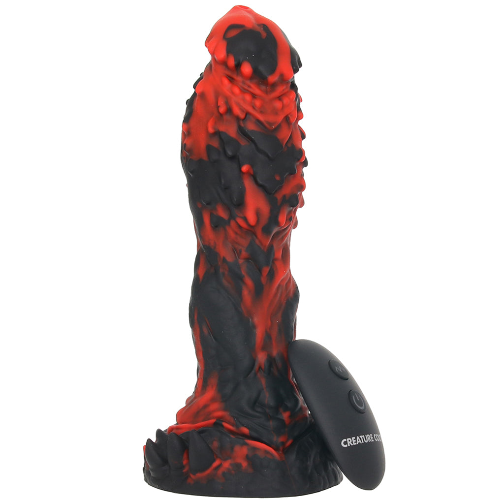 Creature Cocks Inferno Cock Vibrating Silicone Dildo Dildo Sex Toys > Fantasy Dildos