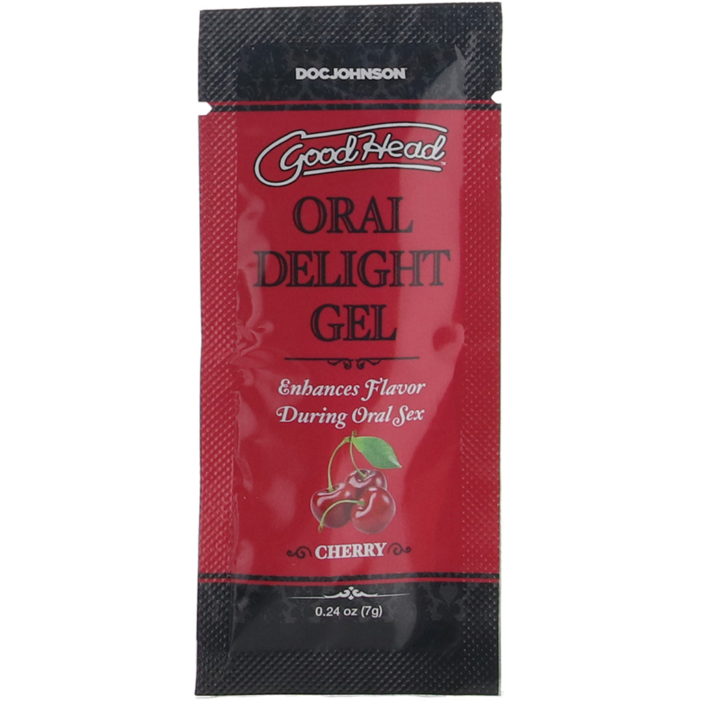 GoodHead Oral Delight Gel .24oz in Cherry Lubes and Lotions > Sexual Stimulants
