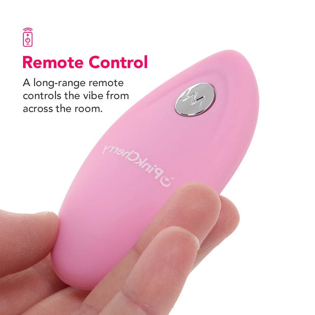 PinkCherry From a Distance Remote Panty Vibe Vibrators > Wearable & Panty Vibrators