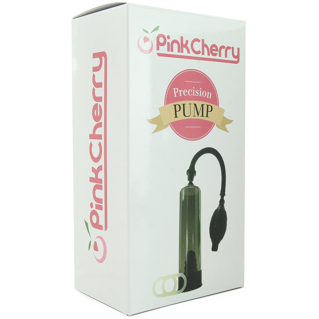 PinkCherry Precision Penis Pump Male Enhancer in Smoke Male Enhancement > Penis Pumps