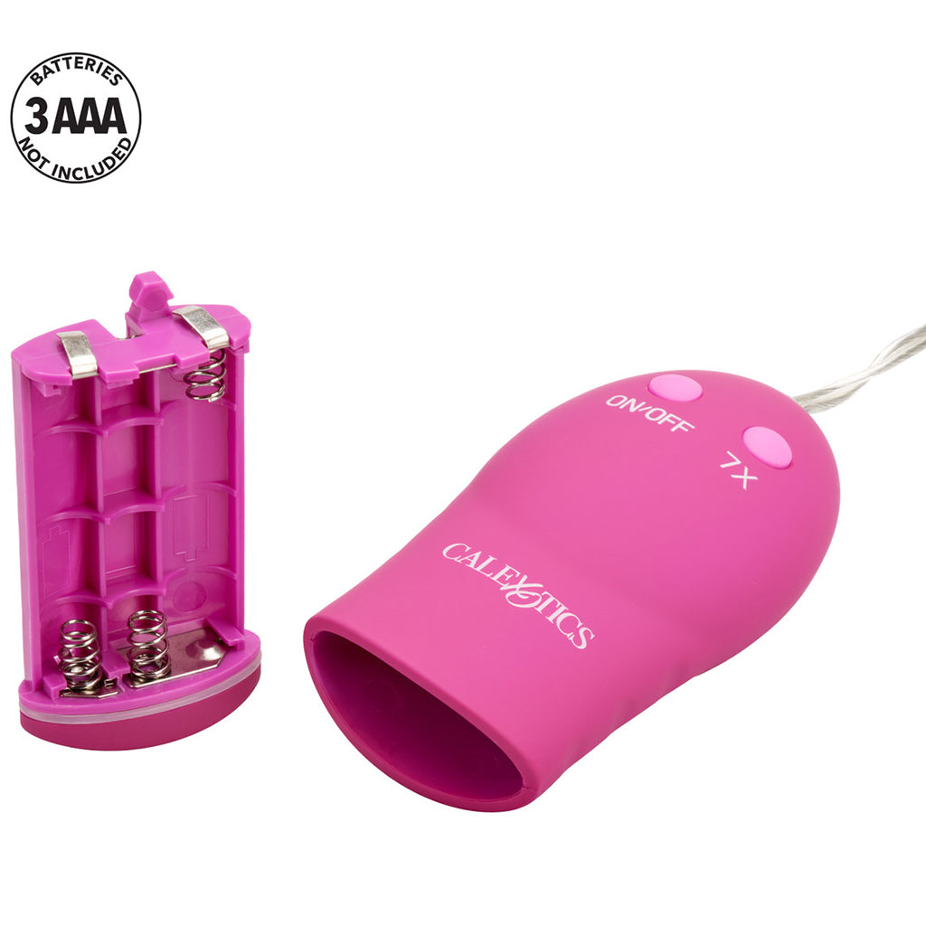 7 Function Power Play Egg Vibe in Pink Vibrators > Bullet and Egg Vibrators