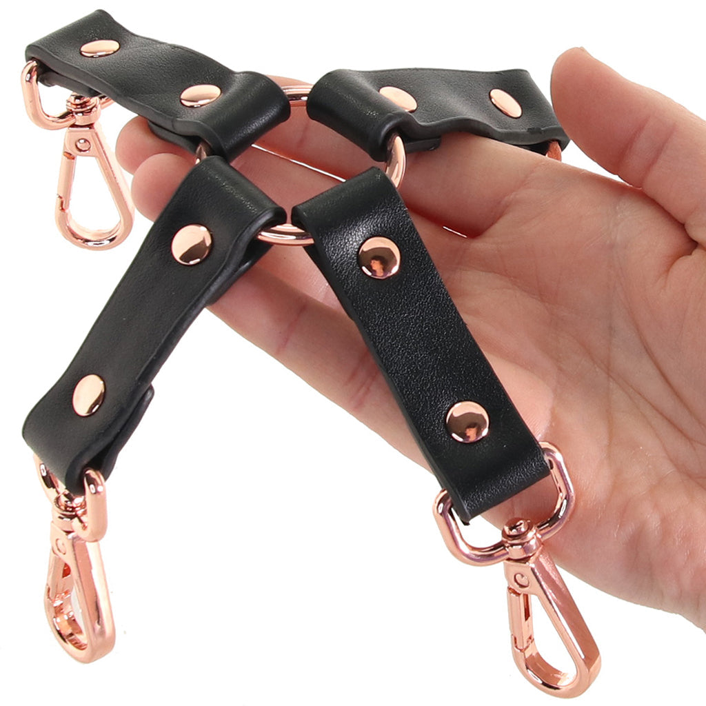 Bondage Couture Hogtie in Rose Gold Bondage and Fetish > Restraints