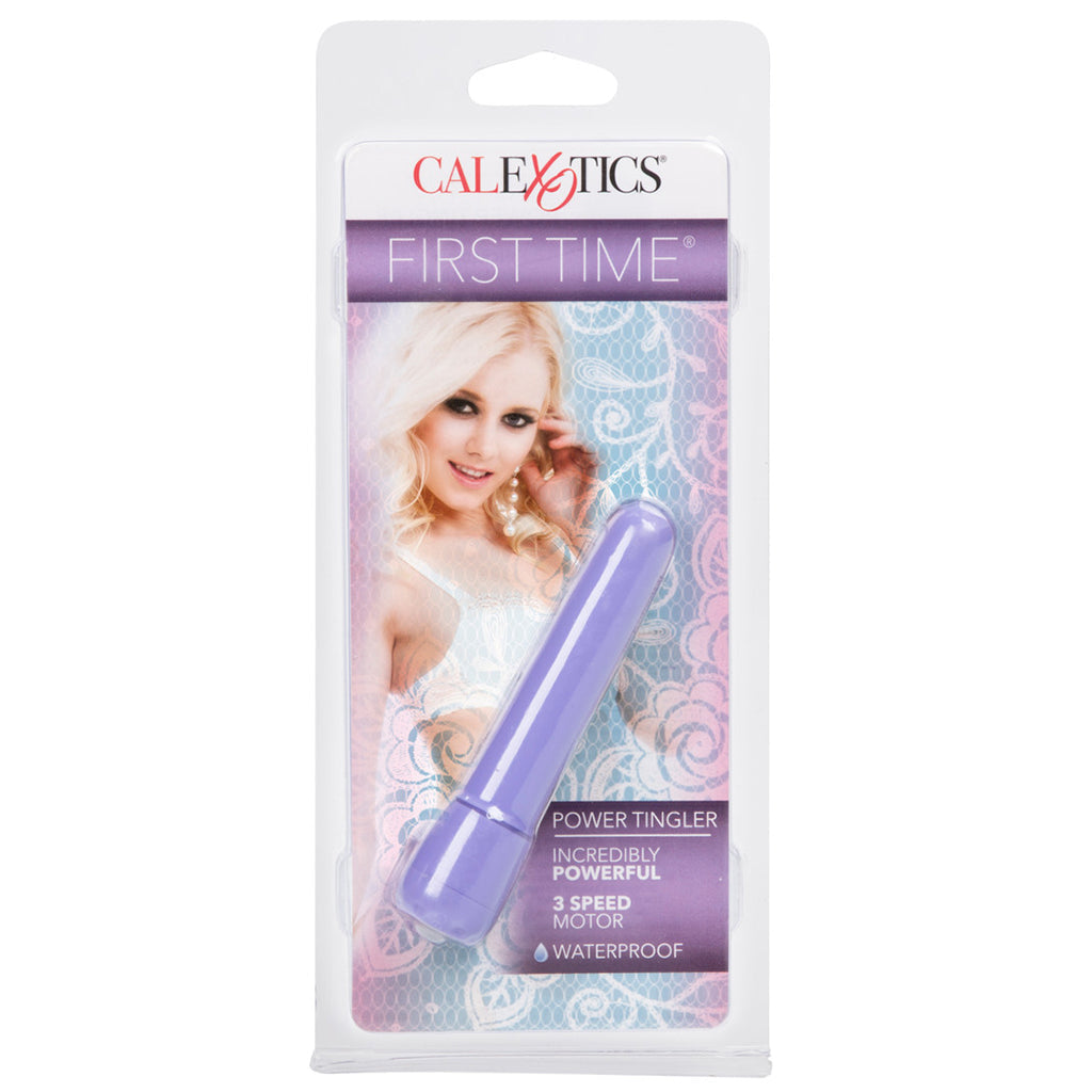 First Time Power Tingler Vibe in Purple Vibrators > Bullet and Egg Vibrators