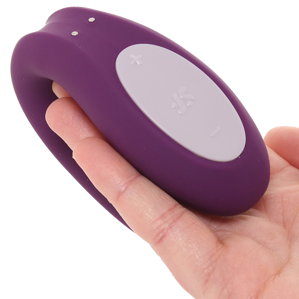 Satisfyer Double Joy Partner Vibe in Violet Vibrators > Clitoral Stimulators