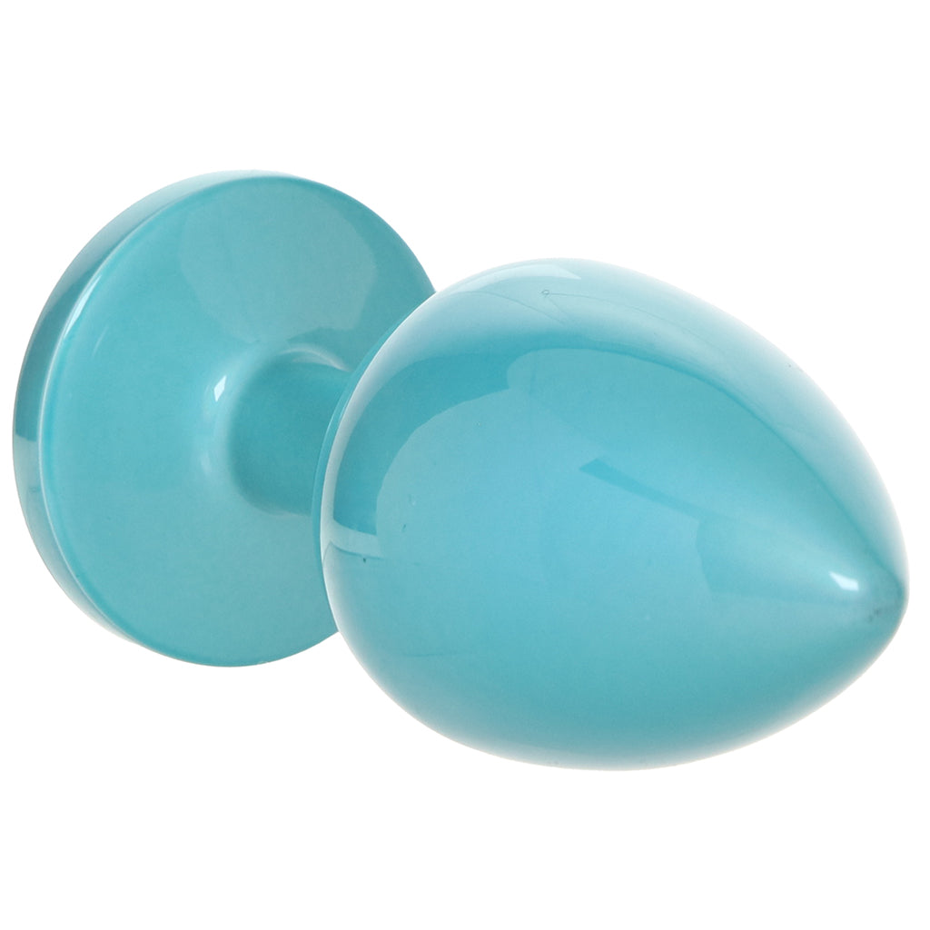 Rear Assets 3 Piece Metal Butt Plug Kit in Teal Anal Sex Toys > Butt Plugs