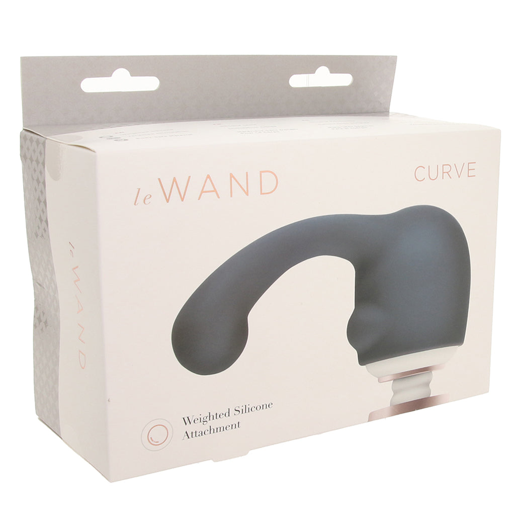 Le Wand Curve Weighted Silicone Wand Attachment Vibrators > G-Spot Vibrators