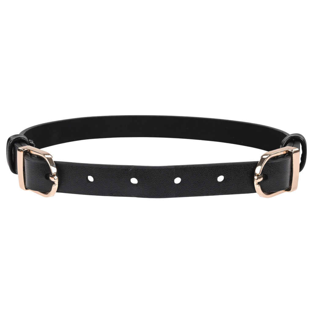 Sex & Mischief Double Buckle Day Collar Bondage and Fetish > Leashes and Collars