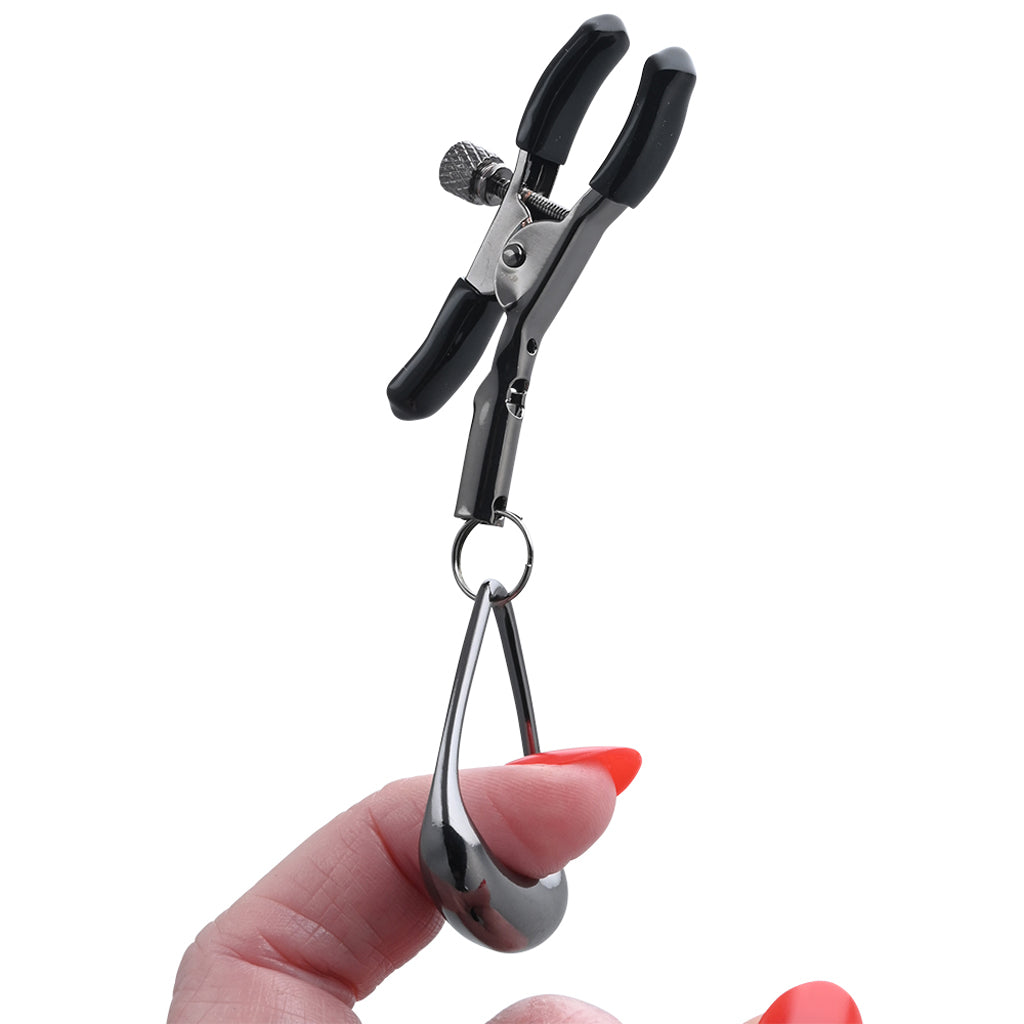 Velvet Noir Tuggable Nipple Clamps Bondage and Fetish > Nipple Stimulators & Clamps