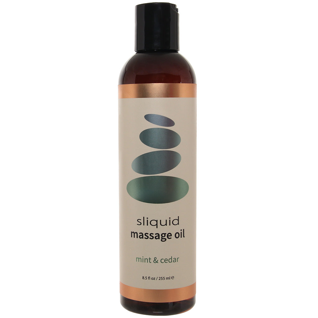Balance Massage Oil 8.5oz/255ml in Mint & Cedar Lubes and Lotions > Erotic Massage Oils