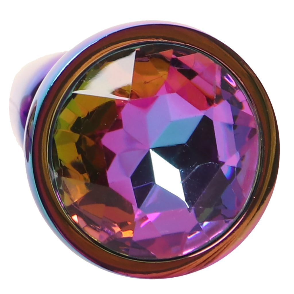 Rear Assets Small Tapered Butt Plug in Multicolour Anal Sex Toys > Butt Plugs