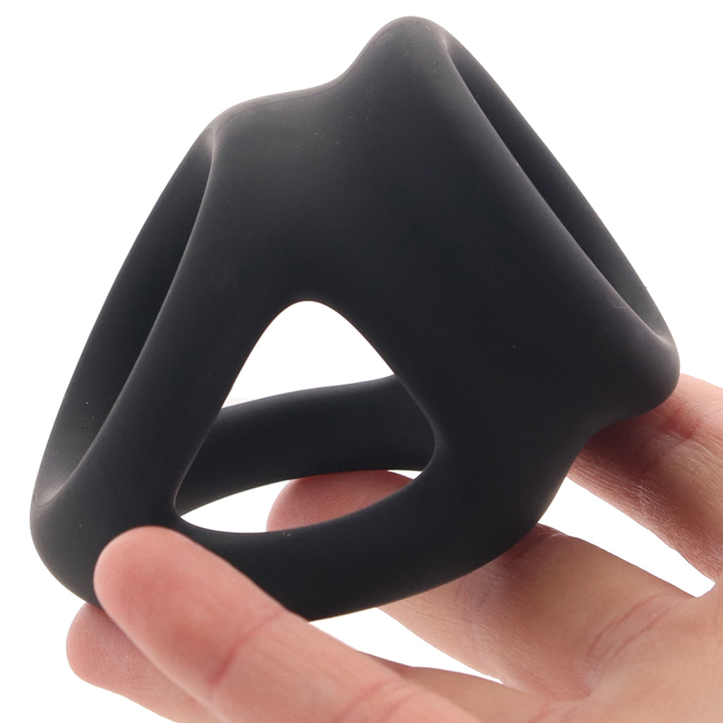 Alpha Dual Liquid Silicone Cage & Ring Bondage and Fetish > Cock and Ball Devices