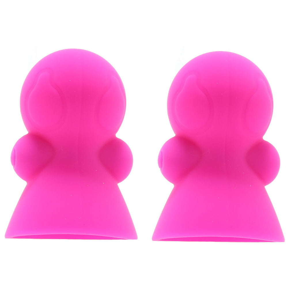 Seduce Me Vibrating Nipple Suckers in Pink Bondage and Fetish > Nipple Stimulators & Clamps
