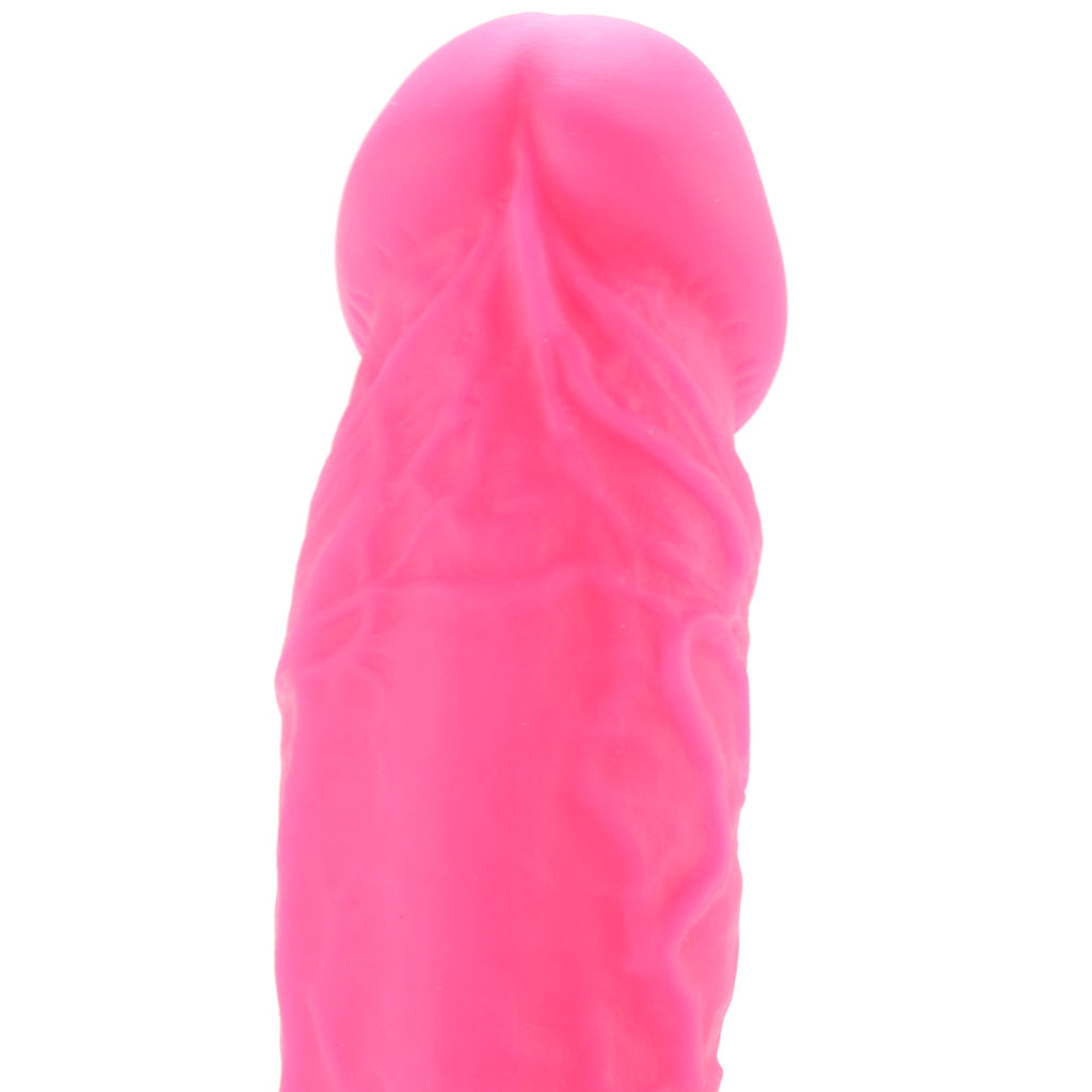 Colours 8 Inch Dual Density Silicone Dildo in Pink Dildo Sex Toys > Realistic Dildos
