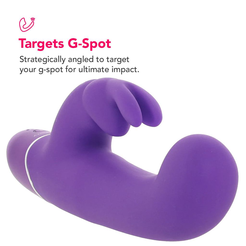 PinkCherry Warming G-Spot Rabbit Vibe in Purple Vibrators > Rabbit Vibrators