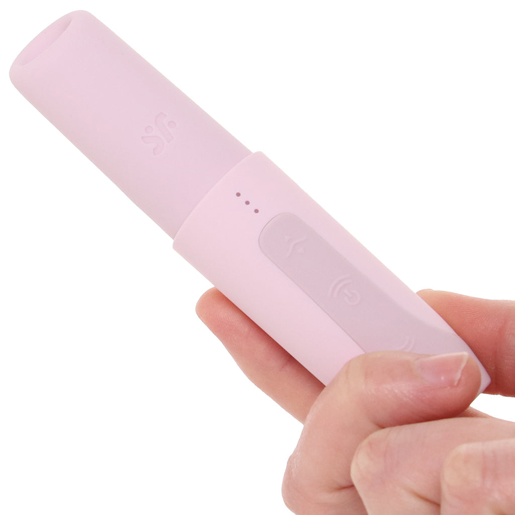 Satisfyer Secret Kiss Travel Air Pulse Stimulator Vibrators > Clitoral Stimulators