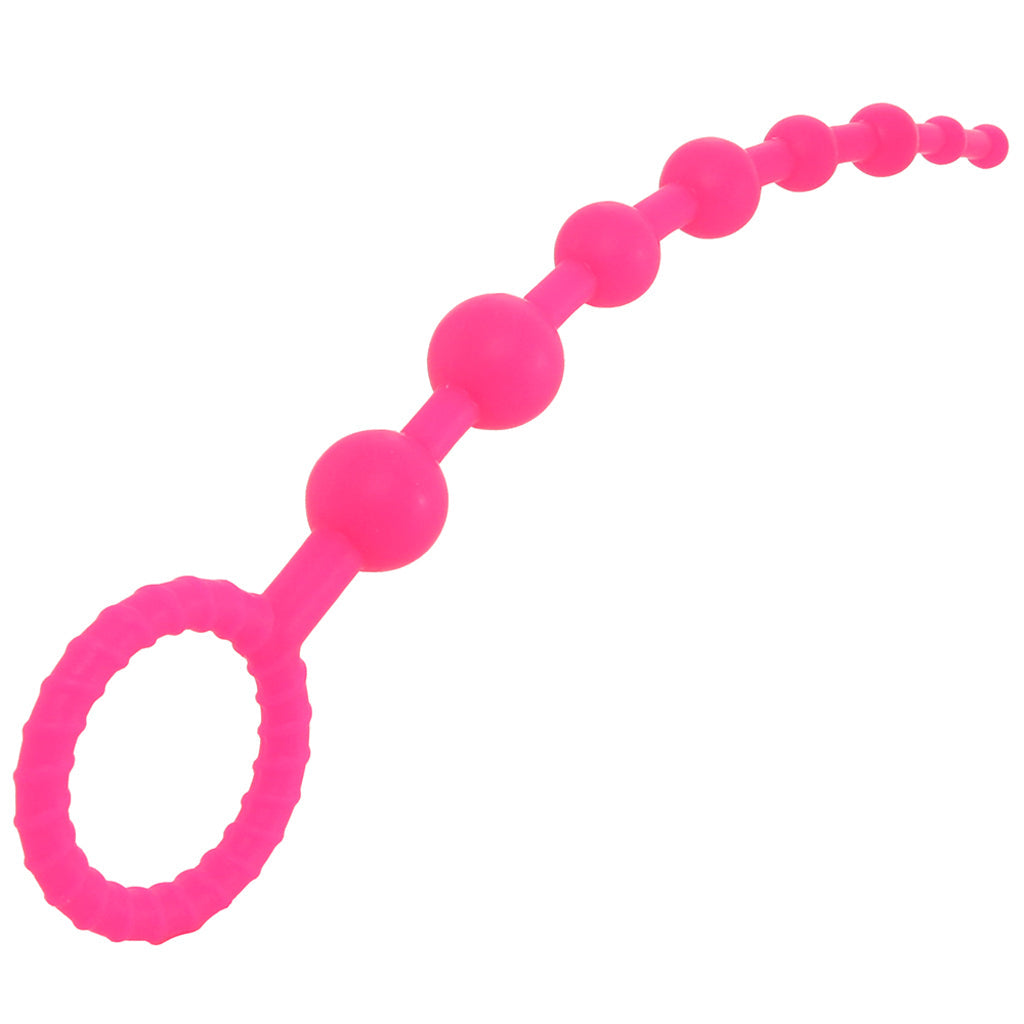 PinkCherry Graduated Anal Beads in Pink Anal Sex Toys > Anal Beads