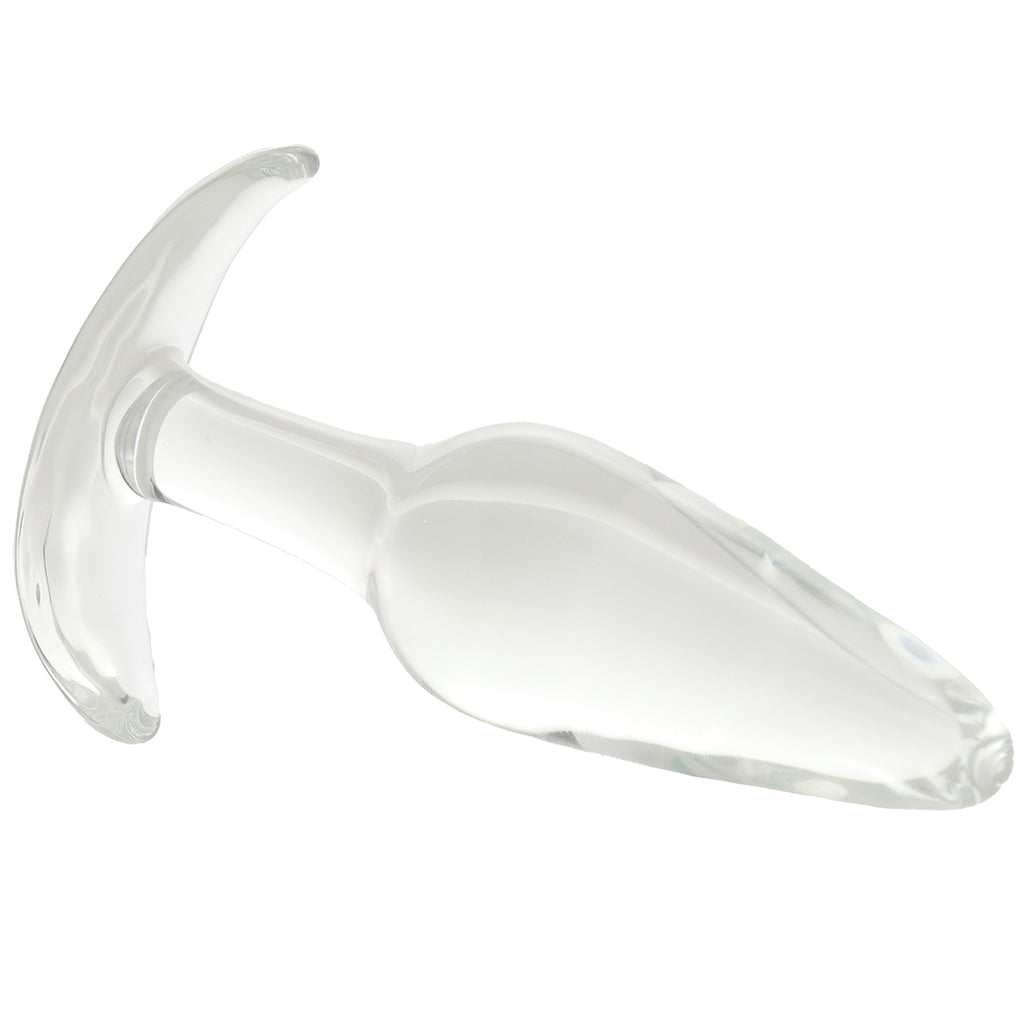 Clarity Utopian Floret Glass Butt Plug
