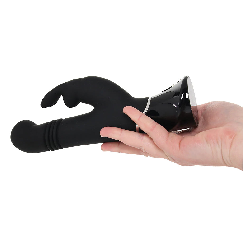 Greedy Girl Thrusting G-Spot Rabbit Vibrator Vibrators > Rabbit Vibrators