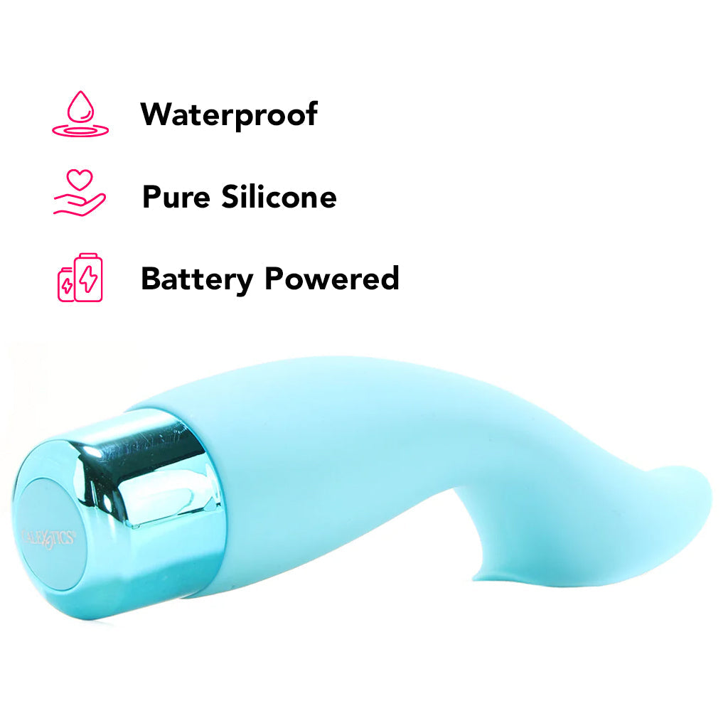 Eden Silicone Climaxer Vibe in Teal Vibrators > Clitoral Stimulators