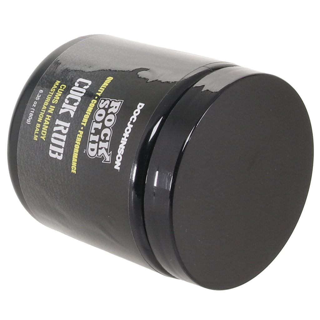 Rock Solid Cock Rub Masturbation Balm in 6.35oz/180ml Lubes and Lotions > Oil Based Sex Lubes