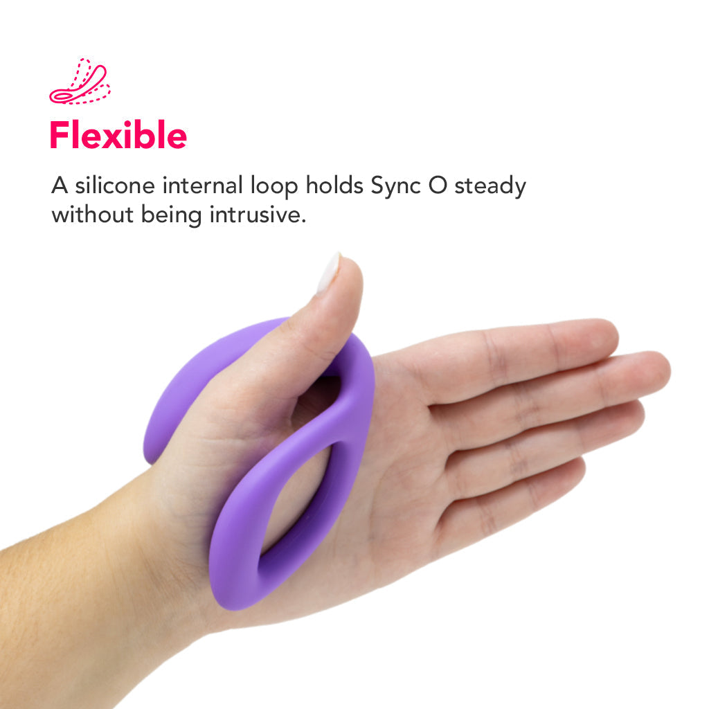 We-Vibe Sync O Expanding Couples Vibe in Purple Vibrators > G-Spot Vibrators