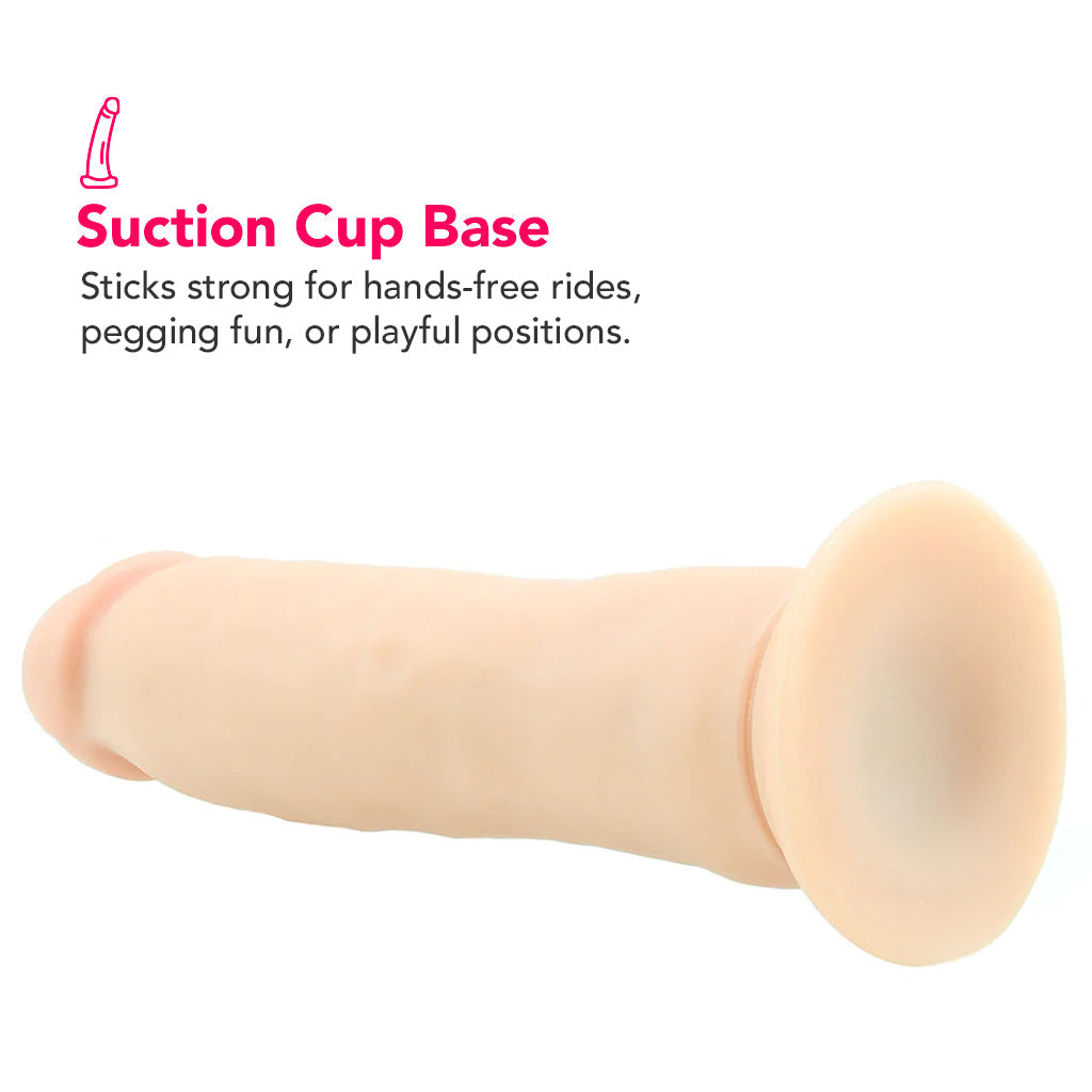 Dr. Skin 9 Inch Cock in Vanilla Dildo Sex Toys > Realistic Dildos