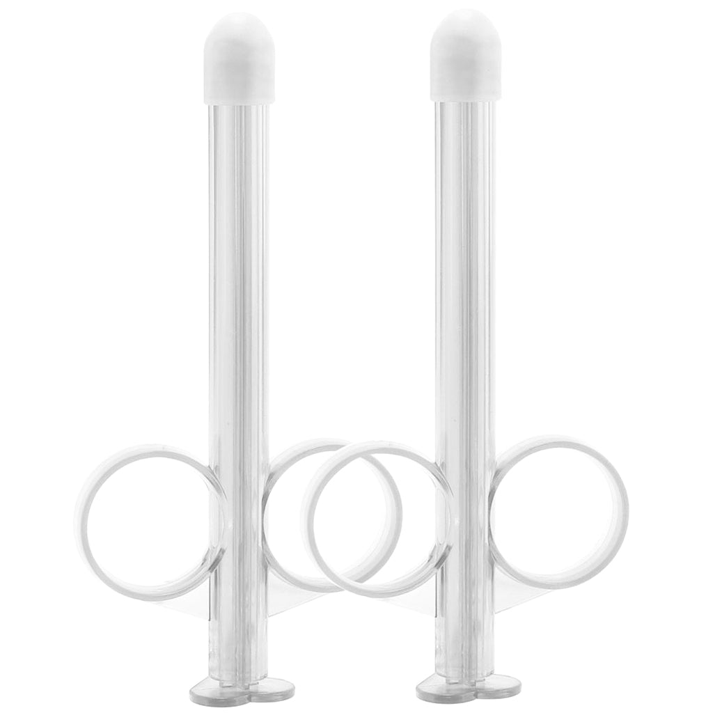 Lube Tube Applicator 2 Pack in Clear Lubes and Lotions > Water Based Sex Lubes