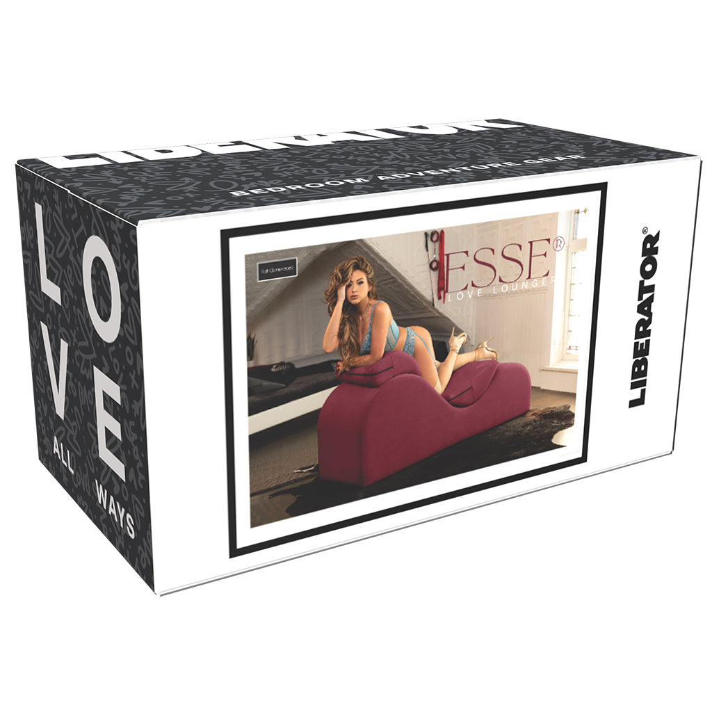 Esse Sex Lounger in Merlot Sex Furniture