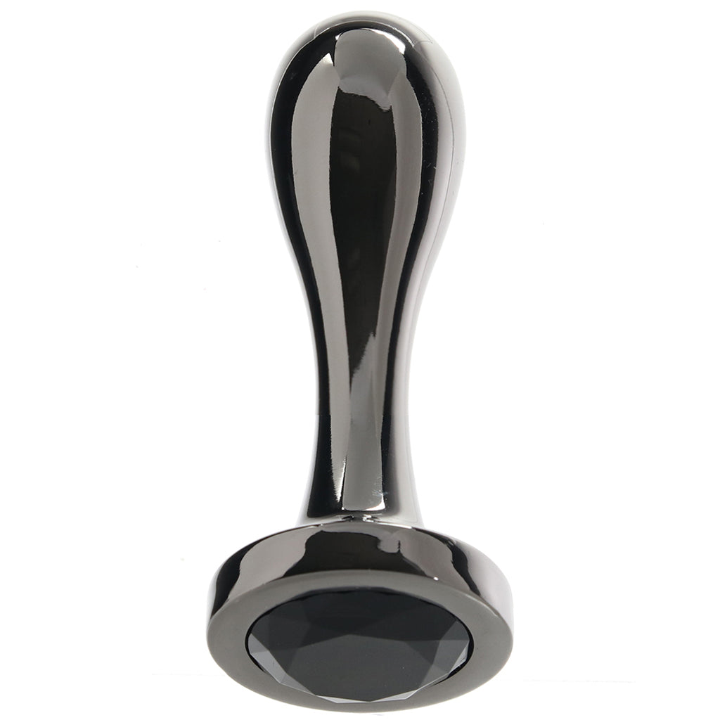 Gender X Black Pearl Metal Plug Anal Sex Toys > Butt Plugs