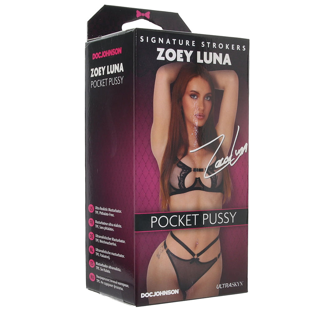 Zoey Luna ULTRASKYN Pocket Pussy Male Masturbators > Pocket Strokers