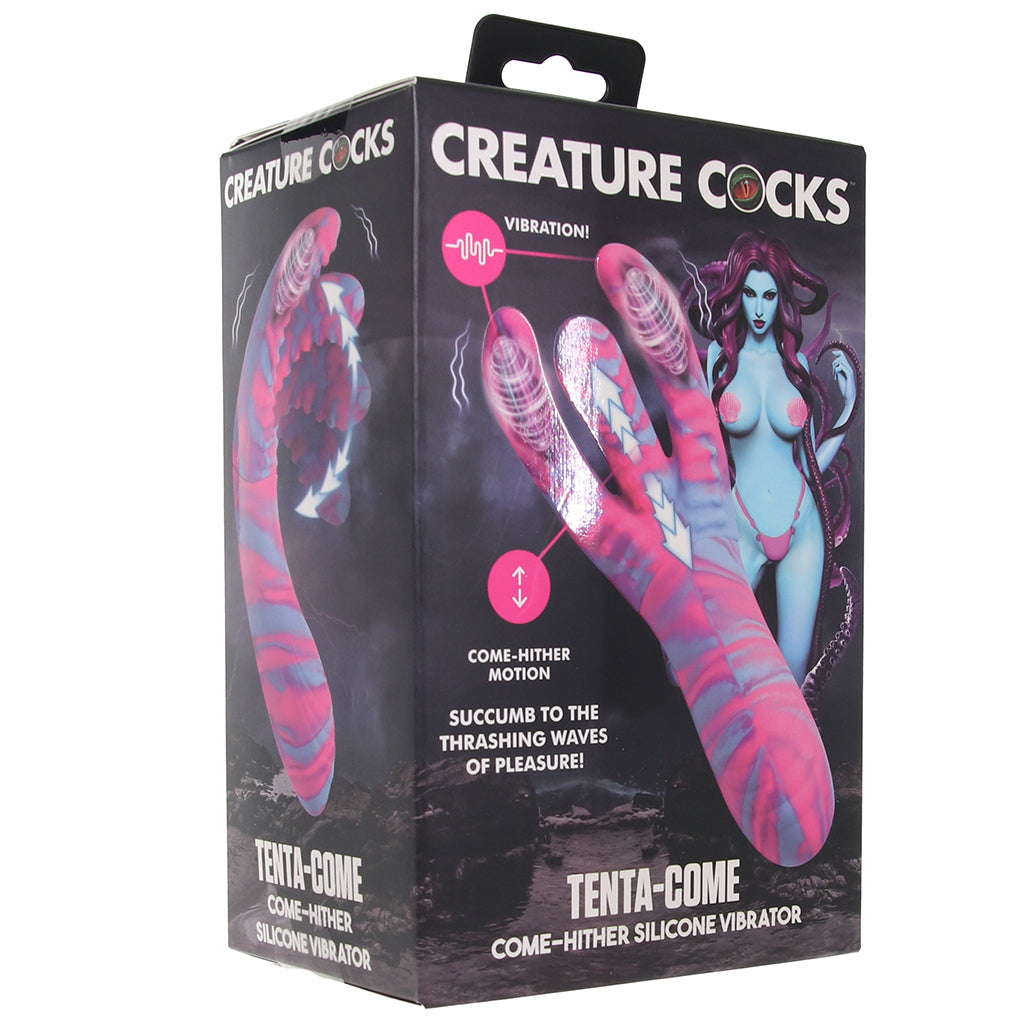 Creature Cocks Tenta-Come-Hither Vibe Vibrators > G-Spot Vibrators
