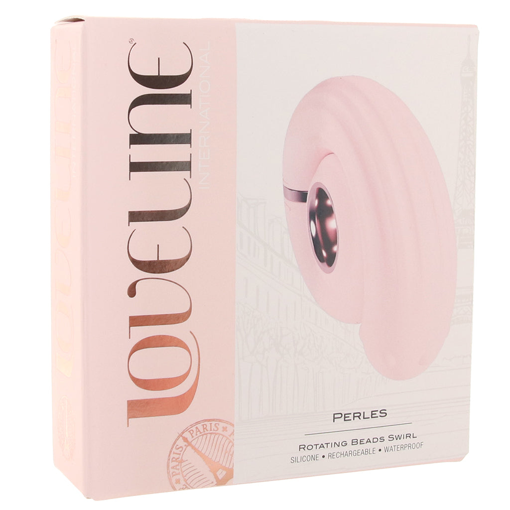 Loveline Perles Rotating Beads Swirl Vibe in Pink Vibrators > G-Spot Vibrators