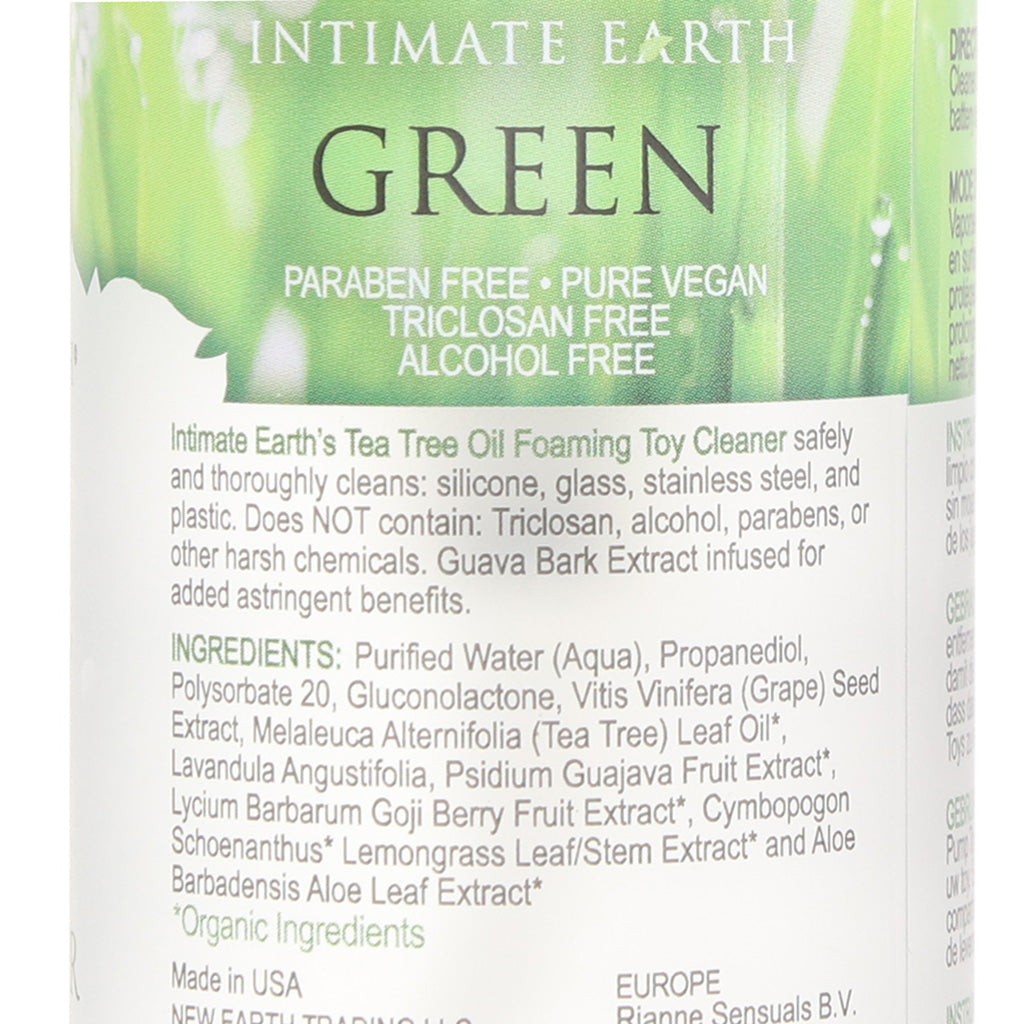 Green Foaming Toy Cleaner in 3.4oz/100ml Lubes and Lotions > Sex Toy Cleaner