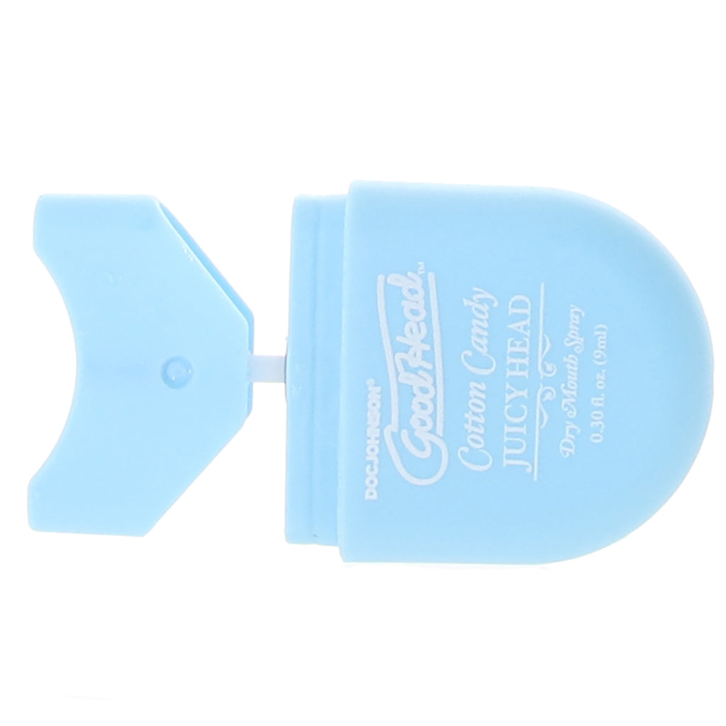 GoodHead Juicy Head Dry Mouth Spray To-Go in Cotton Candy Lubes and Lotions > Flavored Sex Lubes