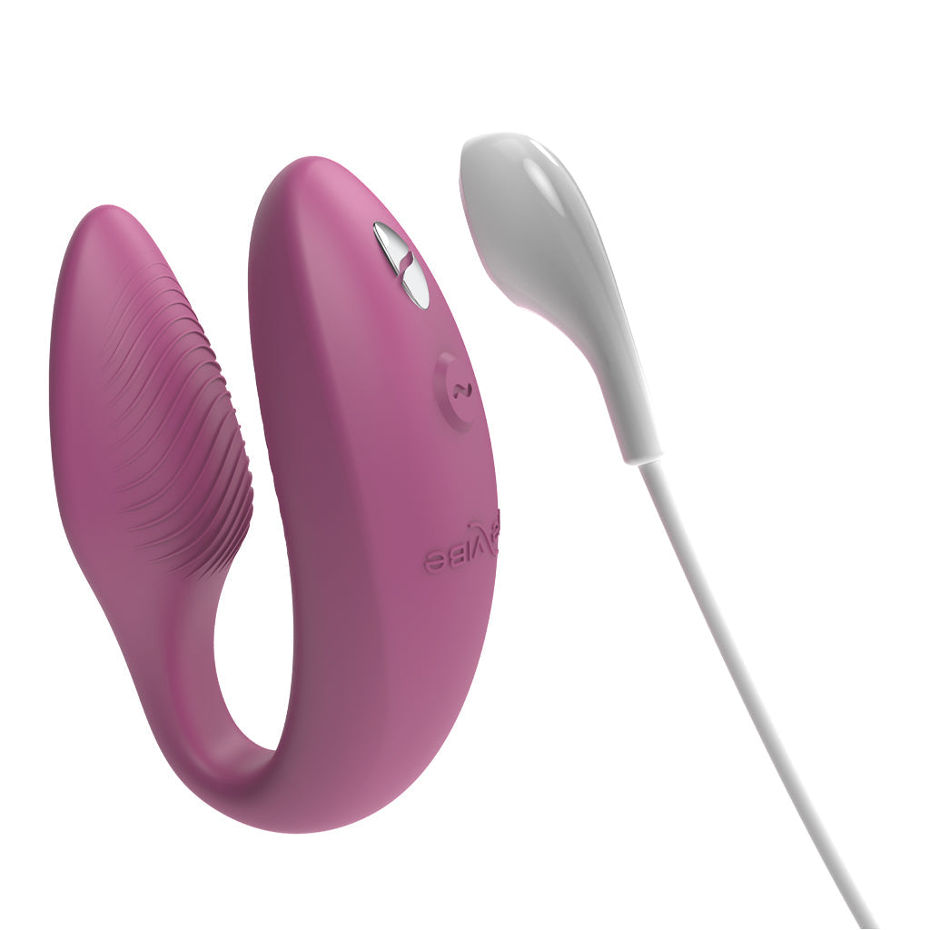 We-Vibe Sync 2 Couple's Vibe in Rose Vibrators > G-Spot Vibrators