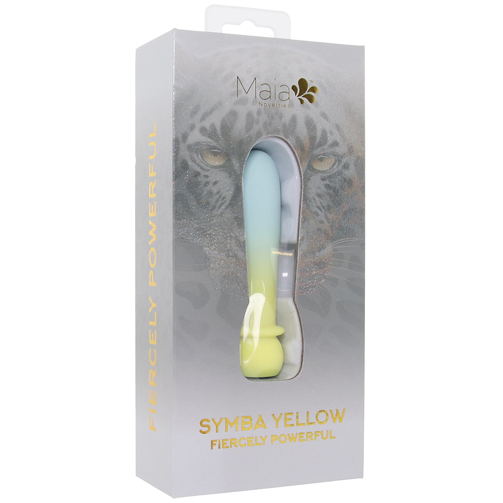 Symba Fiercely Powerful Smooth Bullet Vibe in Yellow Vibrators > Bullet and Egg Vibrators