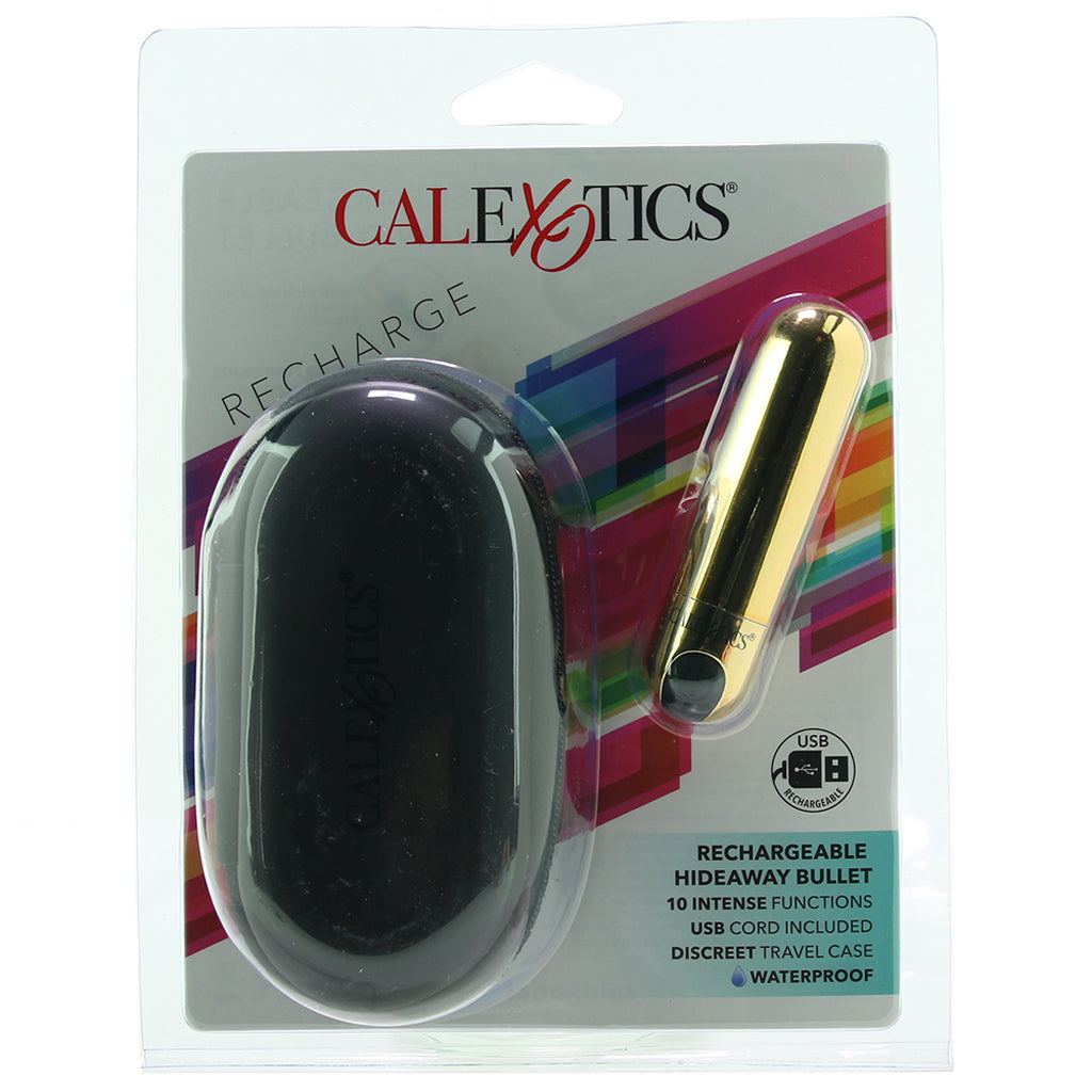 Rechargeable Hideaway Bullet Vibe in Gold Vibrators > Bullet and Egg Vibrators
