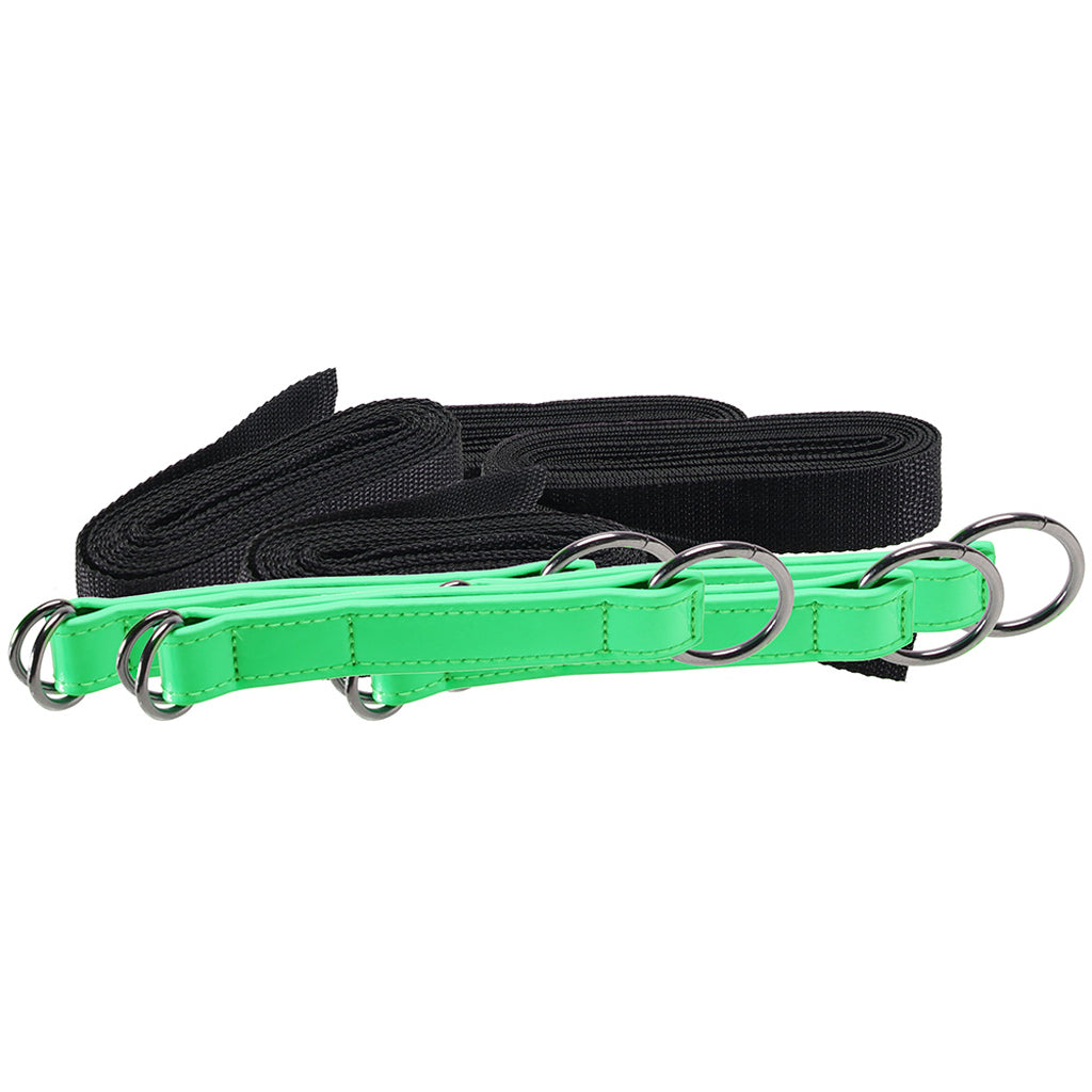 Electra Play Things Bed Restraint Straps in Neon Green Bondage and Fetish > Restraints
