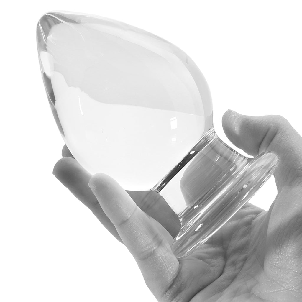 Renegade Knight Glass Plug Anal Sex Toys > Butt Plugs