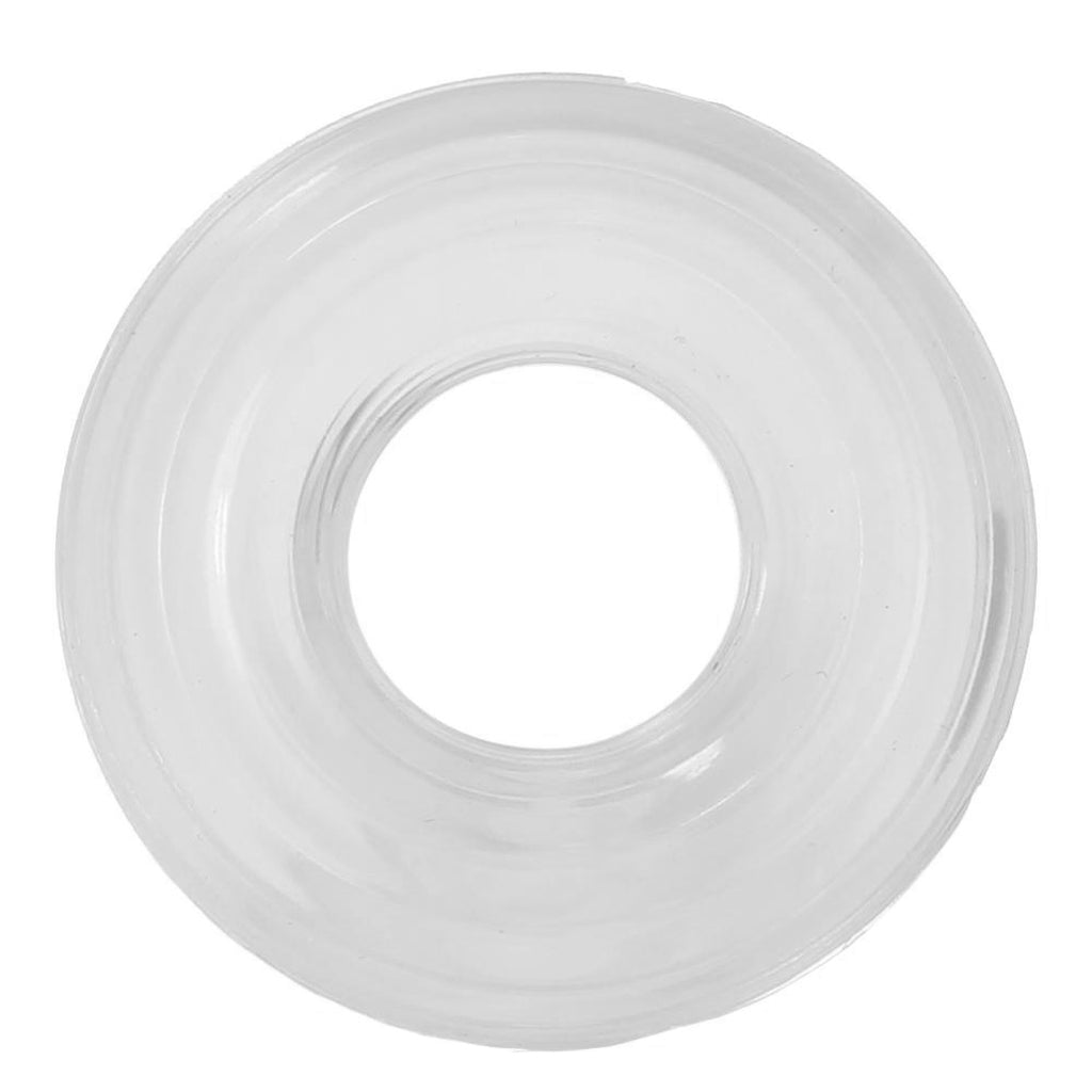 Medium Premium Silicone Cock Ring in Clear Cock Rings