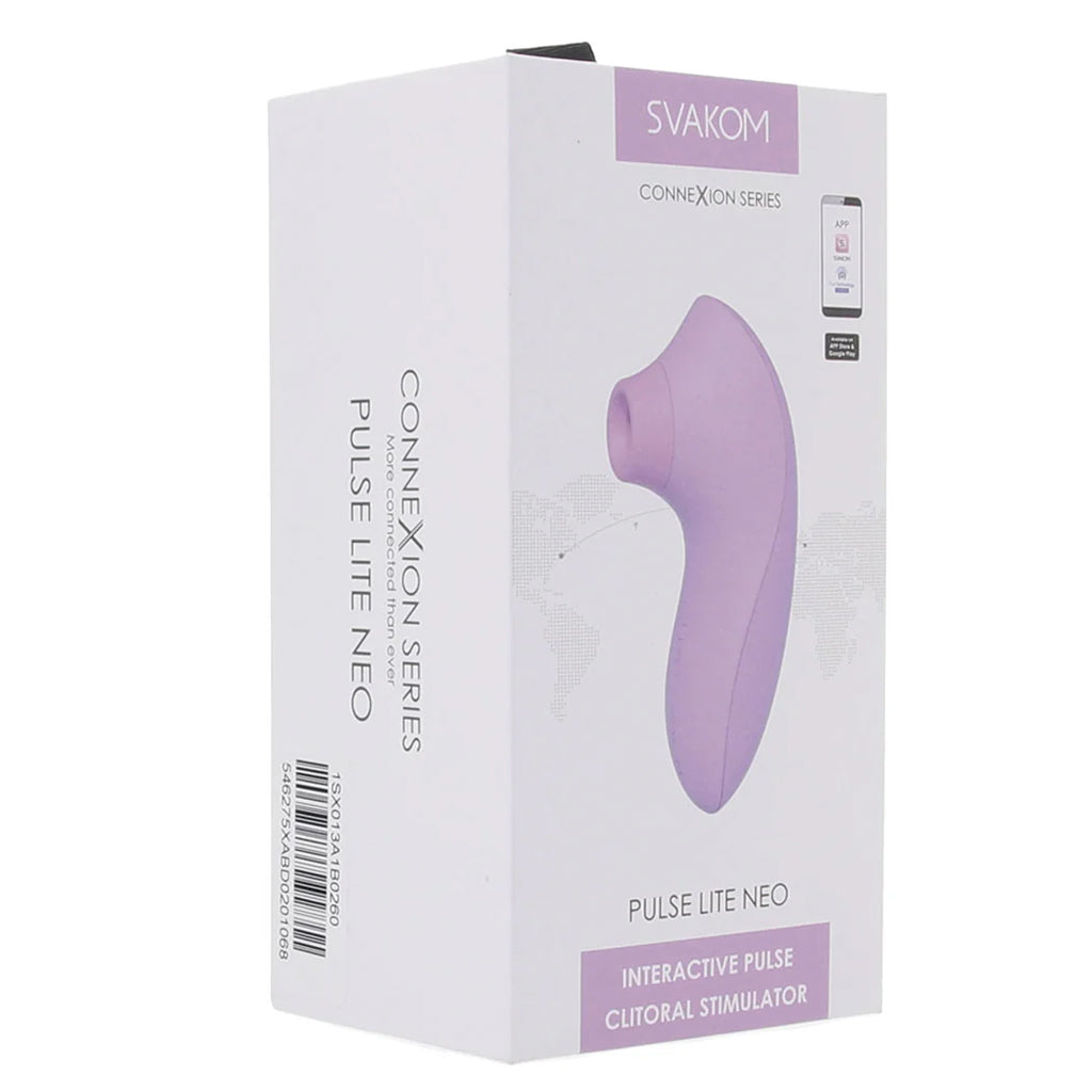 Pulse Lite Neo Suction Stimulator with App in Lavender Vibrators > Clitoral Stimulators