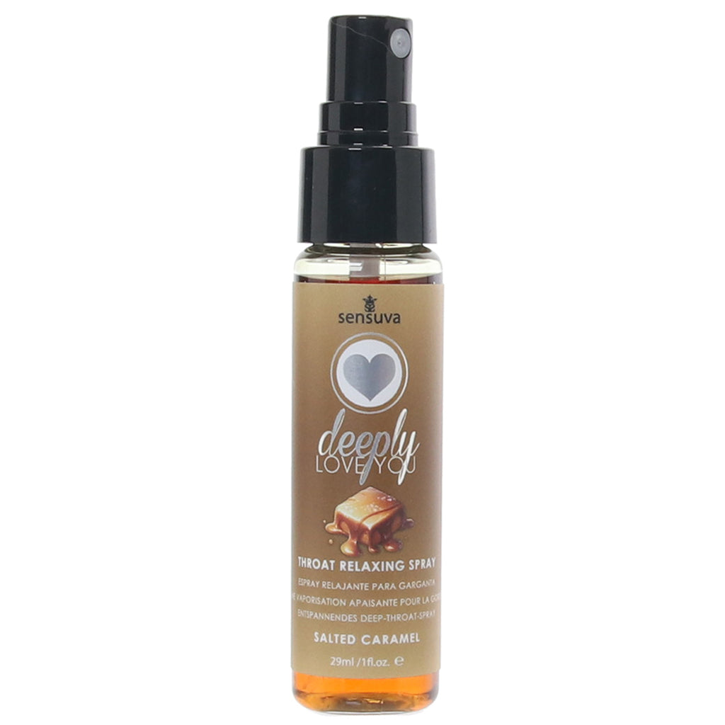 Deeply Love You Throat Relaxing Spray 1oz in Salted Caramel Lubes and Lotions > Sexual Stimulants