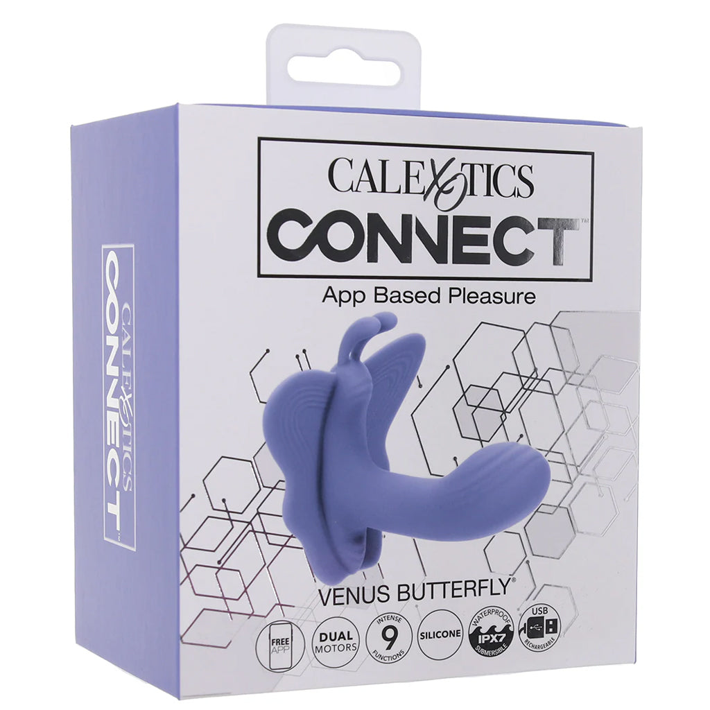 Connect App Controlled Venus Butterfly Wearable Vibe Vibrators > Wearable & Panty Vibrators