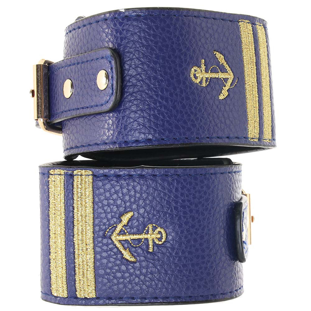 Ouch! Sailor Themed Wrist Cuffs Bondage and Fetish > Wrist and Ankle Cuffs