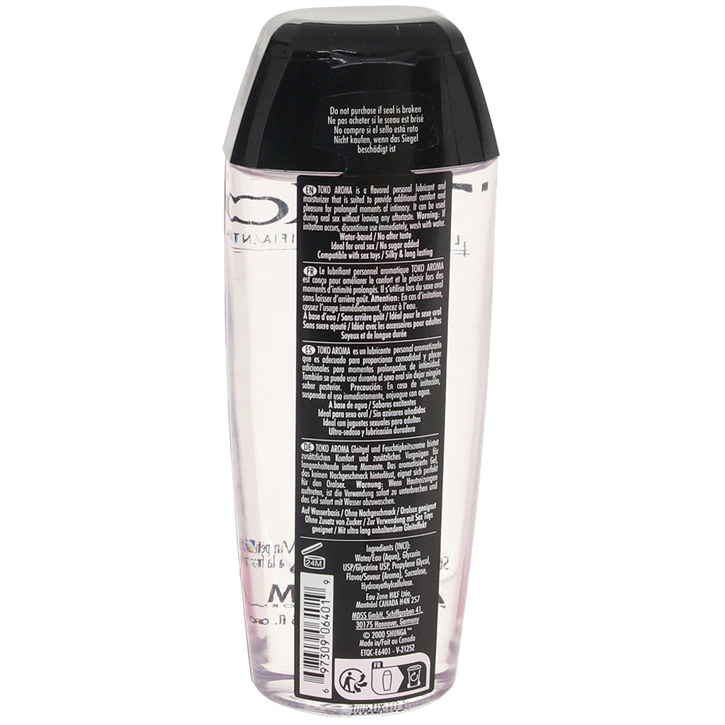 Toko Aroma Flavored Lube 5.5oz/163ml in Strawberry Wine Lubes and Lotions > Flavored Sex Lubes