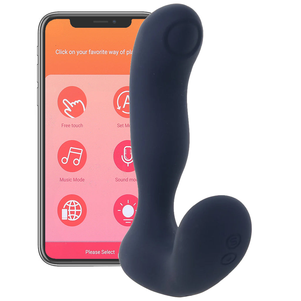 Iker Neo Interactive Prostate Vibe in Navy Blue Anal Sex Toys > Prostate Massagers